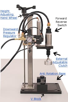 Kinex SA Series Bench-Top Capping Machines offering efficient capping solutions